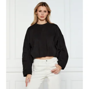 Pinko Bluza MACEDONIA Cropped Fit - Bluzy damskie - miniaturka - grafika 1