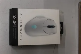 Dell SALE OUT. Dell Gaming Mouse AW620M Wired/Wireless Alienware Wireless Gaming Mouse Lunar Light USED AS DEMO, SCRATCH - Myszki - miniaturka - grafika 1