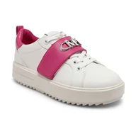 Trampki damskie - Michael Kors Skórzane trampki EMMETT STRAP - miniaturka - grafika 1