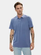 Koszulki męskie - Lee Polo 112349954 Niebieski Regular Fit - miniaturka - grafika 1