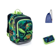 Plecaki szkolne i tornistry - Topgal Komplet szkolny ENDY 22055 SET MEDIUM - miniaturka - grafika 1