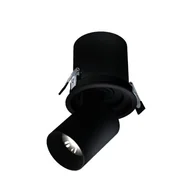 Lampy pozostałe - IN OUT - Model M - oprawa wysuwana, 12W, 36, 100x110 mm, kolor czarny - miniaturka - grafika 1