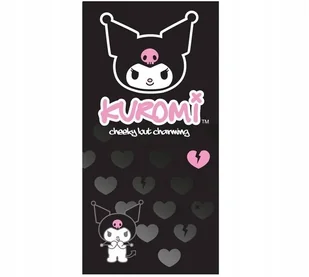 Kuromi kot Hello Kitty Ręcznik kąpielowy plażowy szybkoschnący 70x140 - Okrycia kąpielowe dla dzieci Kuromi kot Hello Kitty Ręcznik kąpielowy plażowy szybkoschnący 70x140 - Okrycia kąpielowe dla dzieci - miniaturka - grafika 1