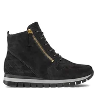 Botki damskie - Botki Gabor 36.455.47 Czarny - miniaturka - grafika 1