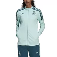 Kurtki damskie - adidas Damska kurtka DFB Tk JKT W, wielokolorowa/zielona, XS, Mencla/zielony, XS - miniaturka - grafika 1