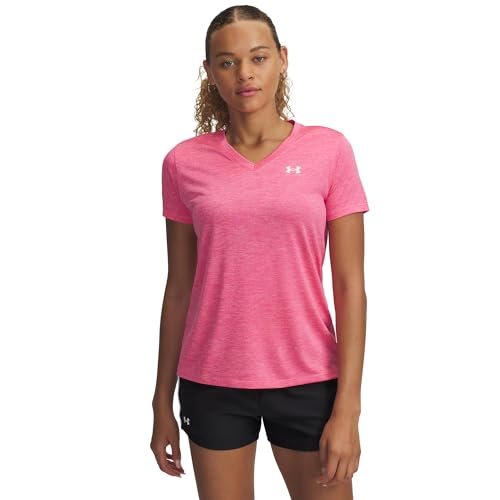 Under Armour Damska koszulka Tech Twist z krótkim rękawem i dekoltem w serek