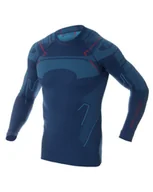 Pozostała odzież narciarska - Brubeck, Bluza męska THERMO jeansowy L, BRUBECK LS1304M - miniaturka - grafika 1