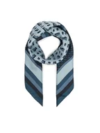 Apaszki i szaliki damskie - BOSS Chusta Lainy 50536118 Granatowy - miniaturka - grafika 1