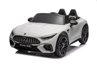 Auto Na Akumulator Mercedes AMG SL63 Biały - Pojazdy elektryczne dla dzieci - miniaturka - grafika 12