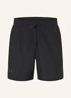 Spodenki damskie - Under Armour Szorty Do Biegania 2 W 1 Ua Launch Pro schwarz - miniaturka - grafika 1