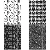 Teczki i skoroszyty - Bee-bee Teczka A4 z gumką Monochrome new TMA4 - miniaturka - grafika 1