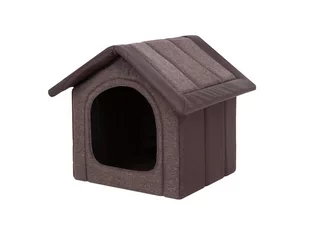HOBBYDOG Buda dla psa INARII Brąz R4 - Budy dla psów - miniaturka - grafika 1