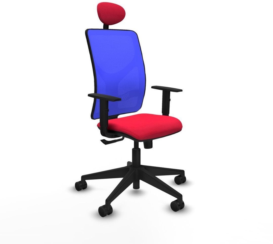 Krzesło Biurowe z Zagłówkiem Motilla Piqueras y Crespo 1D066N1 Czerwony