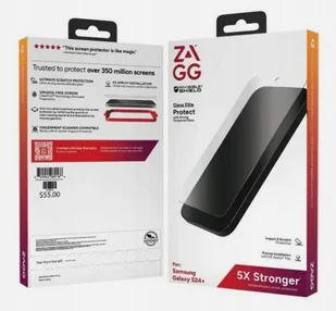 Szkło hartowane Zagg Invisible Shield do Samsung Galaxy S24 Plus - Szkła hartowane na telefon - miniaturka - grafika 1