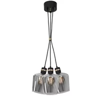 Lampy sufitowe - Milagro Lampa wisząca RICHMOND BLACK GOLD 3xE27 Supeł MLP65400 - miniaturka - grafika 1