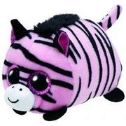 Maskotki i pluszaki - Ty Teeny Tys Pennie - Różowa Zebra - miniaturka - grafika 1