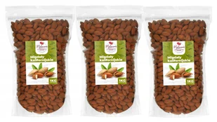 Zestaw Migdały 3x1kg - Orzechy i nasiona - miniaturka - grafika 1