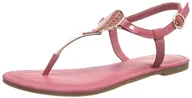 Klapki i japonki damskie - Tommy Hilfiger Damskie japonki J1285ennifer 10c, różowy - Pink Baroque Rose 006-39 eu - miniaturka - grafika 1