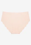 Majtki damskie - Różowe Majtki Figi z Geometrycznym Wzorem Lilivoria - miniaturka - grafika 1