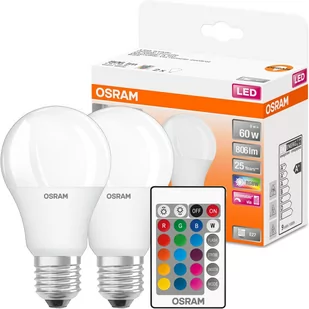 Osram żarówka LED E27 9W Star+ RemoteControl 2 szt - Żarówki LED - miniaturka - grafika 1