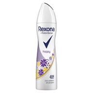 Dezodoranty i antyperspiranty dla kobiet - Rexona Fragrance Happy antyprespirant w sprayu Antiperspirant with Violet & Apple) 150 ml - miniaturka - grafika 1