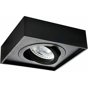 Kanlux Oczko halogenowe Mini Gord DLP-50-B 28781 lampa sufitowa wpuszczana downlight 1x35W GU10 czarne 28781 - Lampy sufitowe - miniaturka - grafika 1