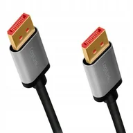 Kable komputerowe i do monitorów - Kabel DisplayPort 1.4 LogiLink CDA0105 M/M 2m - miniaturka - grafika 1