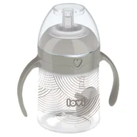 Kubki dla dzieci - Pierwszy kubek z obciążoną słomką LOVI 150 ml Harmony - miniaturka - grafika 1