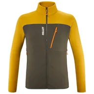 Kurtki i kamizelki sportowe męskie - Bluza MILLET Seneca FL JKT M deep jungle/safran M - miniaturka - grafika 1