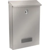 Skrzynki na listy - Skrzynka na listy SIENA C5 stal nierdzewna - miniaturka - grafika 1