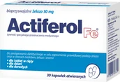 Witaminy i minerały - Polski Lek ActiFerol Fe 30 mg 30 kaps 8708521 - miniaturka - grafika 1