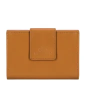 Portfele - Damski portfel ze skóry z elegancką napą - miniaturka - grafika 1