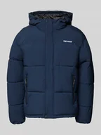 Kurtki męskie - Kurtka pikowana z wyhaftowanym logo i kieszeniami na zamek błyskawiczny - miniaturka - grafika 1