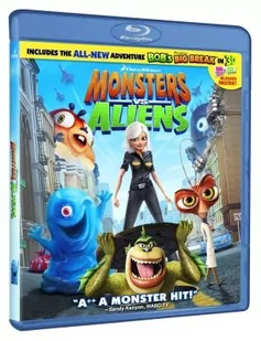 IMPERIAL CINEPIX Film IMPERIAL CINEPIX Potwory kontra Obcy Monsters vs. Aliens - Kino familijne Blu-Ray - miniaturka - grafika 1