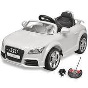 Jeździki dla dzieci - vidaXL Audi TT RS Samochód dla dzieci z pilotem Biały - miniaturka - grafika 1