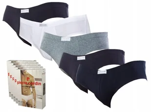 SLIPY BAWEŁNIANE MĘSKIE PIERRE CARDIN - 5-pak- XXL - Majtki męskie - miniaturka - grafika 1