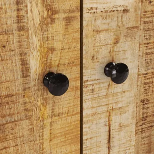 Szafka umywalkowa, 62x33x58 cm, mango i materiał drewnopochodny Lumarko! - Szafki łazienkowe - miniaturka - grafika 8