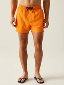 Kąpielówki męskie - Regatta Szorty kąpielowe "Mawson" w kolorze pomarańczowym - miniaturka - grafika 1