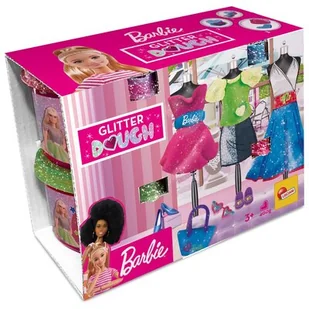 Lisciani Barbie Zestaw z ciastoliną - Auto - - Zabawki kreatywne - miniaturka - grafika 1