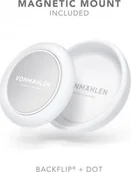 Uchwyty samochodowe do telefonów - Vonmählen VONMÄHLEN Phone Grip Backflip Signature Silver - miniaturka - grafika 1