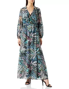 Gerry Weber Sukienka damska, morski/miętowy/różowy/nadruk, 36 PL - Sukienki - miniaturka - grafika 1