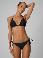 Stroje kąpielowe - 4F Góra od bikini damska - czarna XS - miniaturka - grafika 1
