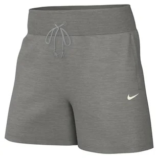 Nike FD1409-063 W NSW PHNX FLC HR Krótkie Spodenki Damskie Dk Grey Heather/Sail Rozmiar XS - Spodenki damskie - miniaturka - grafika 1
