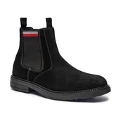 Sztyblety męskie - Tommy Hilfiger Skórzane sztyblety CHELSEA - miniaturka - grafika 1