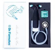 Urządzenia medyczne - Dr. Famulus DR 520 D-czarny Stetoskop następnej generacji, Strojenie Fine Tune, Internistyczny, Kardiologiczny - miniaturka - grafika 1