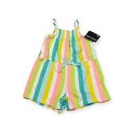 Rampersy - Rampers dla dziewczynki na ramiączkach Okie Dokie 6M - miniaturka - grafika 1