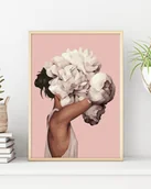 Malowanie po numerach - Twoje Hobby Malowanie po numerach. Pęczek piwonii 40 x 50 cm - miniaturka - grafika 1