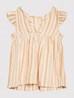 Sukienki i spódniczki dla dziewczynek - United Colors Of Benetton Sukienka letnia 4STCAV003 Pomarańczowy Regular Fit - miniaturka - grafika 1