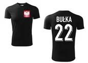 Koszulki sportowe męskie - Treningowa Koszulka POLSKA Marcin BUŁKA 22 - miniaturka - grafika 1