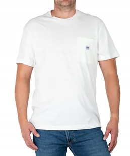 T-shirt Lee WORKWEAR POCKET TEE 112342988 LL89JANQ Ecru L - Koszulki męskie - miniaturka - grafika 1
